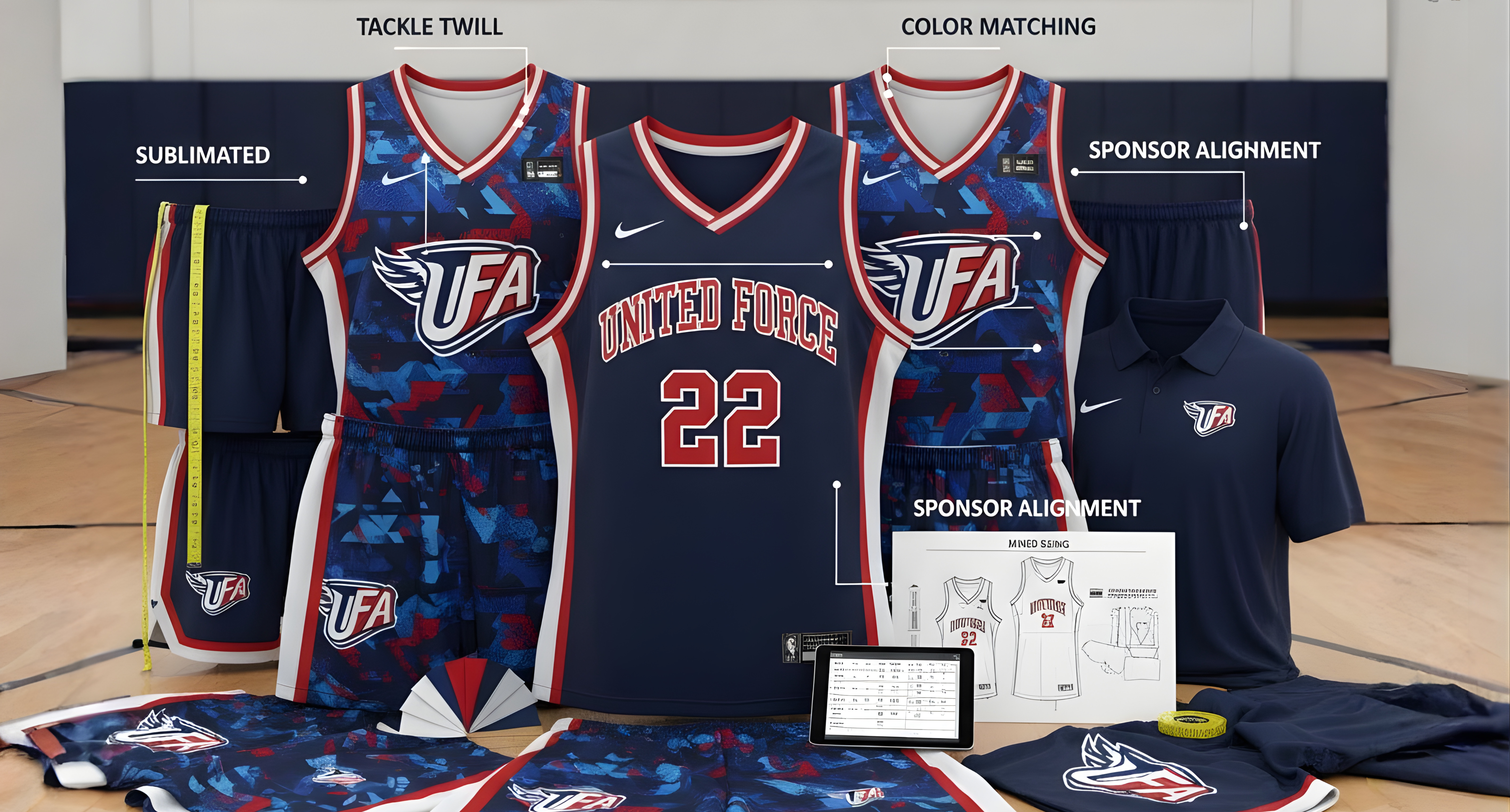 Durable Custom Team Uniforms